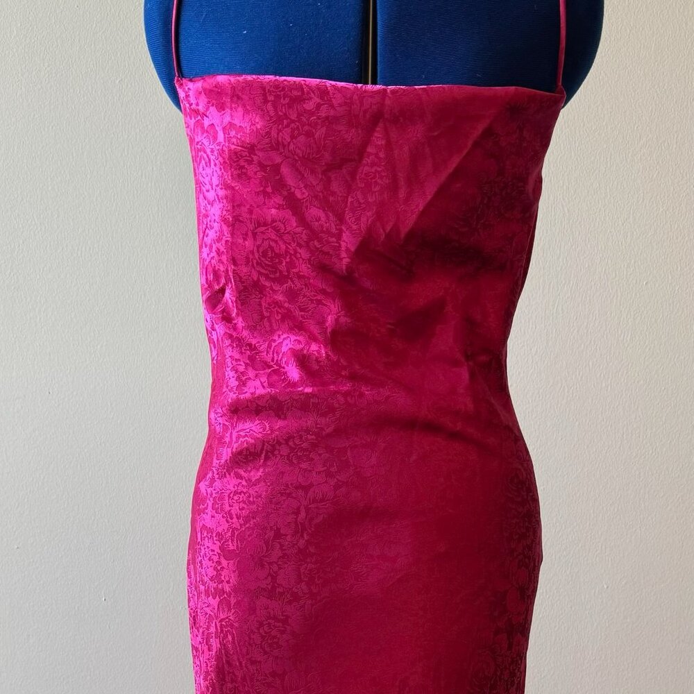 Hello Dolly Backless Hot Pink Dress